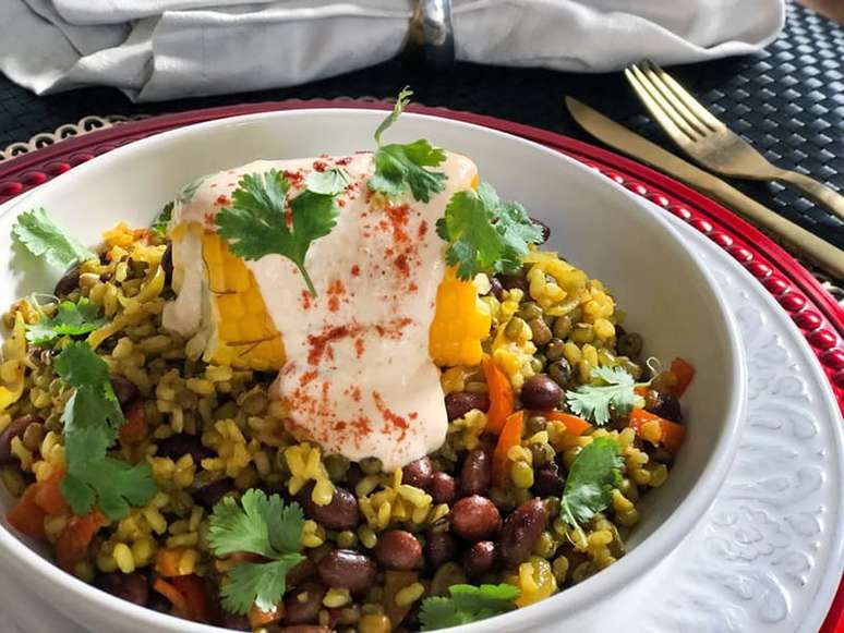 BAIÃO DE DOIS VEGETARIANO