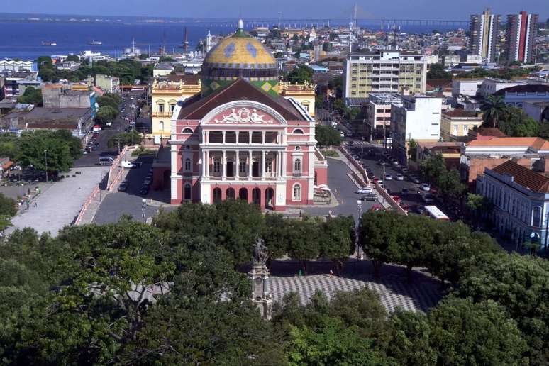 Teatro Amazonas, em Manaus 