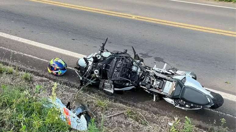 Fatalidade! Ex-jogador morre aos 39 anos em grave acidente de moto