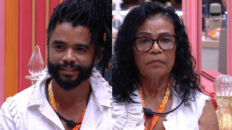 Diego Nogueira e Vilma no 'BBB 25'