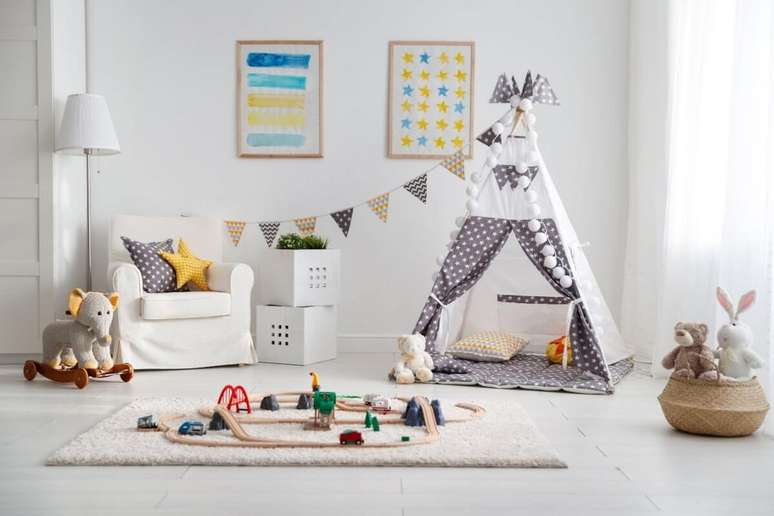 O quarto do bebê deve ser funcional para ajudar nos cuidados com a criança 
