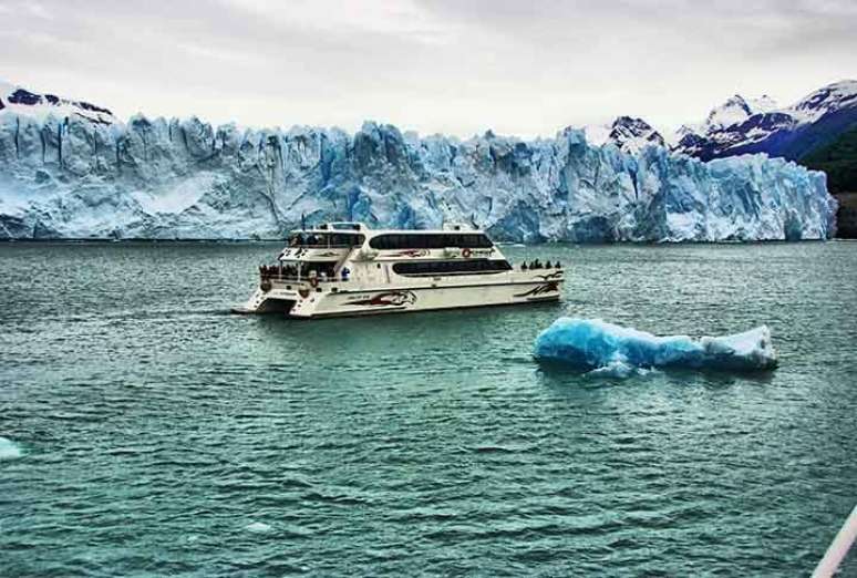 Geleira de Perito Moreno, na Argentina