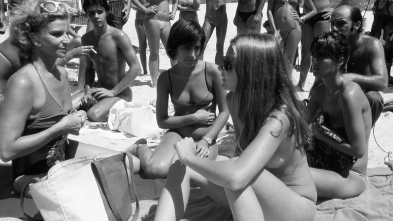 Topless na praia rendeu pol&ecirc;micas - Reprodu&ccedil;&atilde;o/Globo