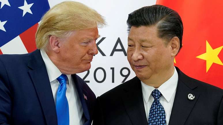 Donald Trump e Shi Jinping M 2019