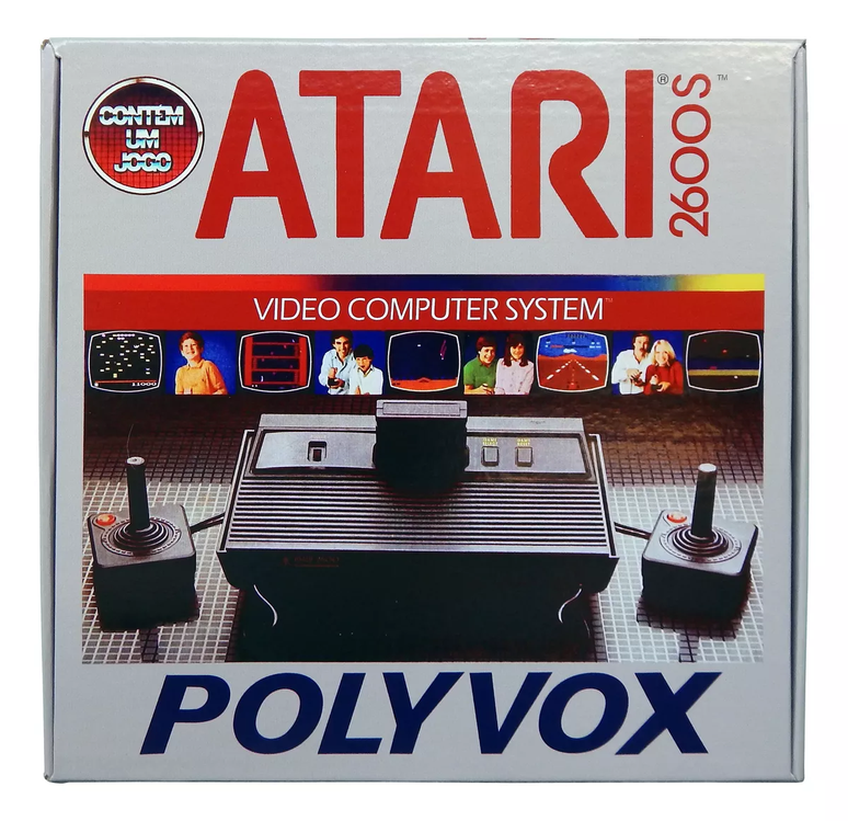 Atari 2600 da Polyvox – uma caixa que deve trazer lembranças para muitos brasileiros
