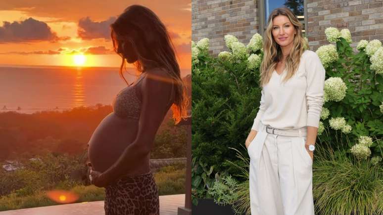 A supermodelo Gisele deu à luz nesta quarta