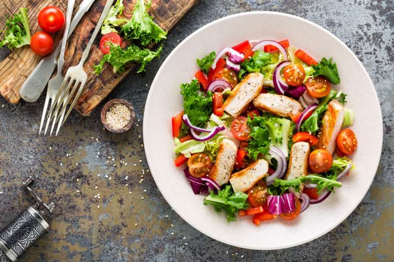 Chicken lettuce salad Chicken lettuce salad
