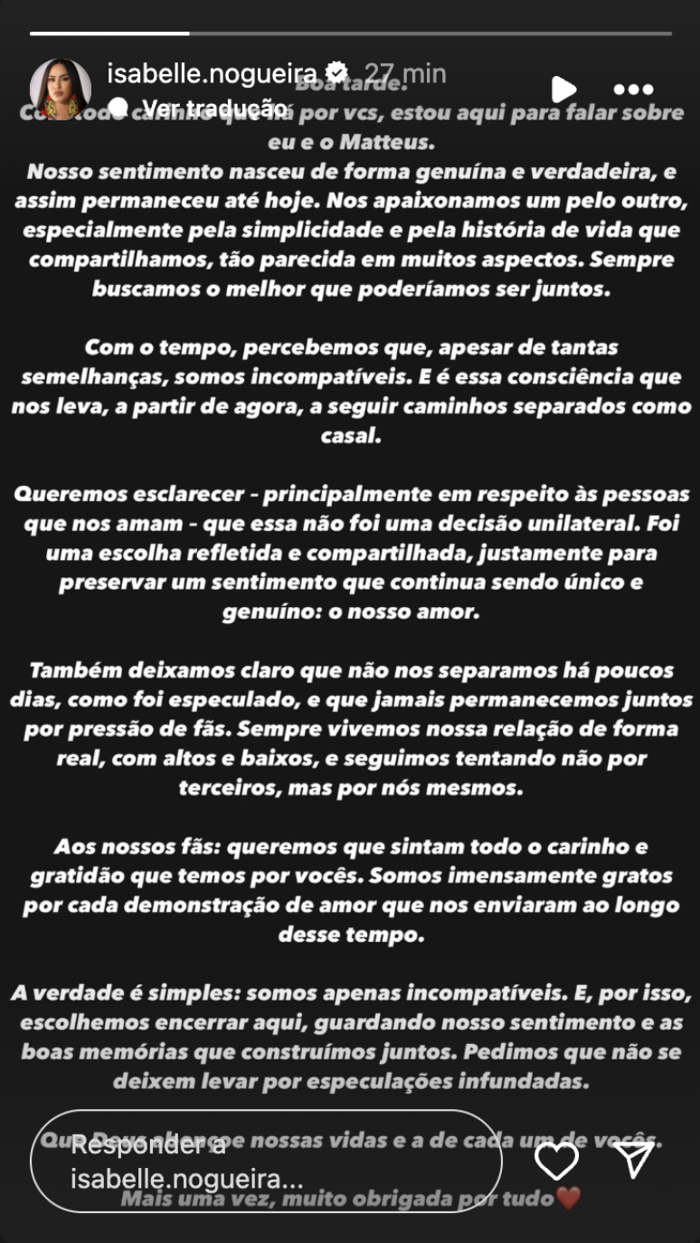 Reprodu&ccedil;&atilde;o/ Instagram