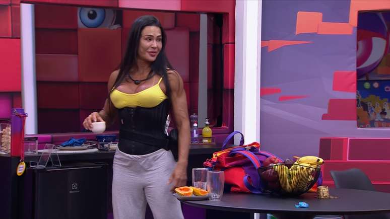 Gracyanne Barbosa no Quarto Secreto do BBB25