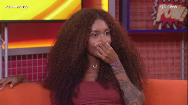 Outside BBB25, Giovanna reacts to the favoritism of the Hypolito brothers: “I thought they were saturated by them”