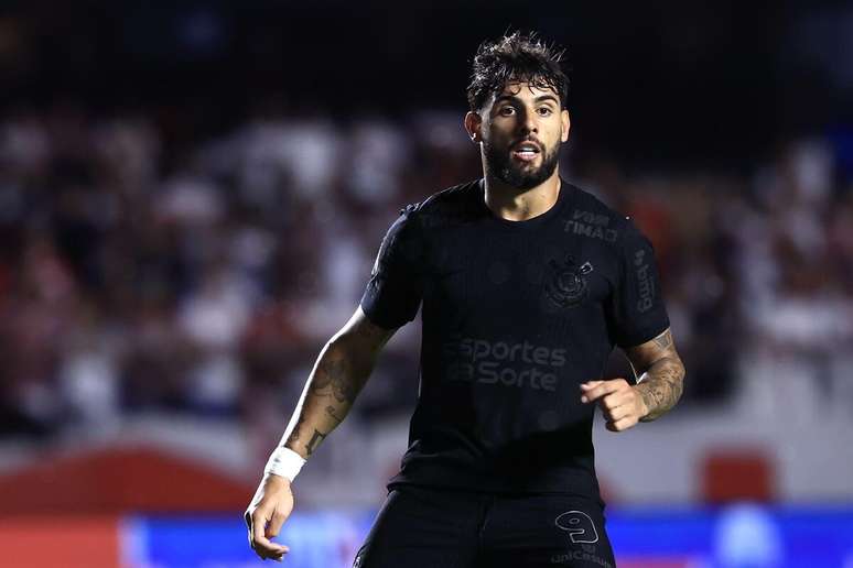 Yuri Alberto (Corinthians) durante jogo contra o S&atilde;o Paulo, no dia 26.01.2025 