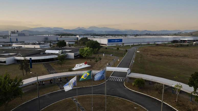 Fábrica da Stellantis em Porto Real (RJ)