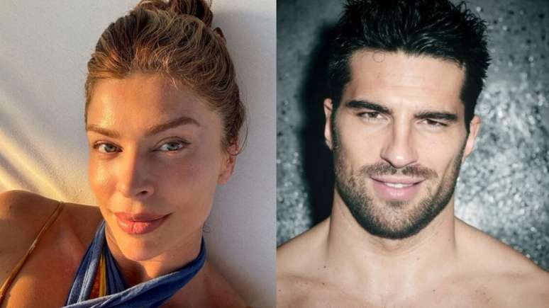 Who is? The alleged grazing massifier is captured with another actress