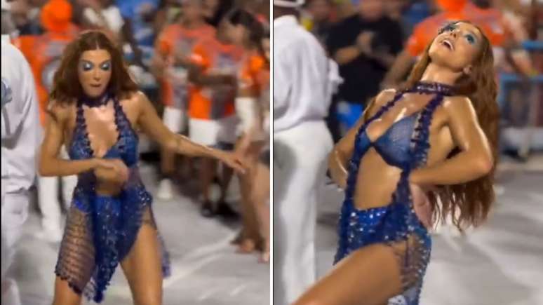 Giovanna Lancelotti vira piada em ensaio de Carnaval e rebate hater