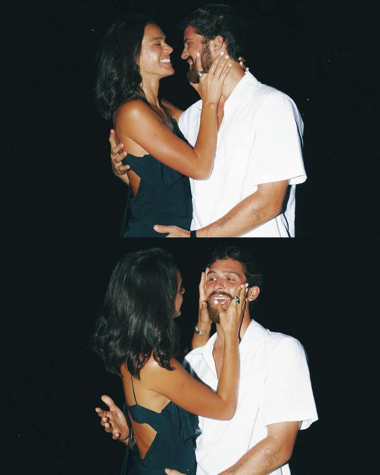Bruna Marquezine e Jo&atilde;o Guilherme 