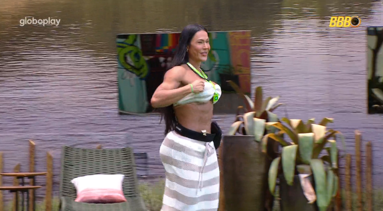 Gracyanne Barbosa no BBB25