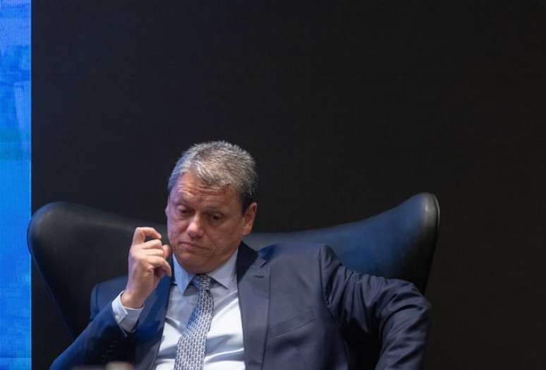 O governador do Estado de São Paulo, Tarcísio de Freitas.