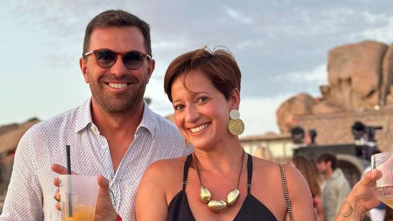 Rodrigo Bocardi e a esposa, Ana Claudia Bocardi