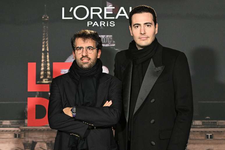 Os irmãos Nicolas Meyers e Jean-Victor Meyers, herdeiros da L'Oreal
