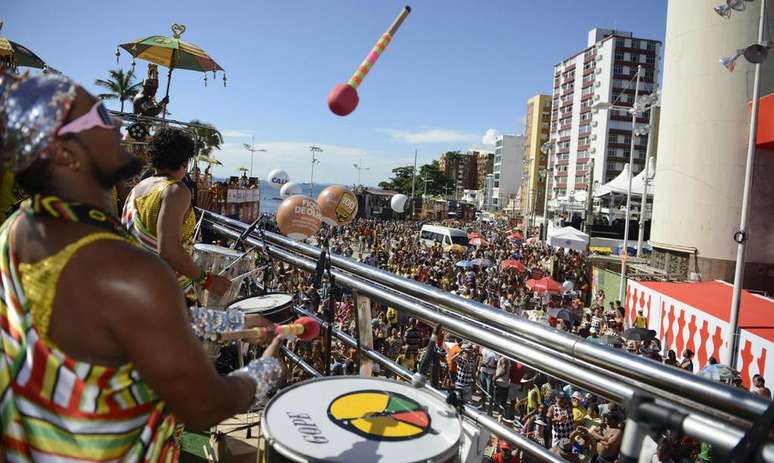 O Carnaval de Salvador deve se mover 1,8 bilhão na economia local