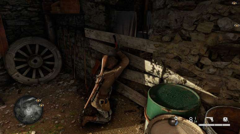 Harry tem um arsenal à sua vontade 