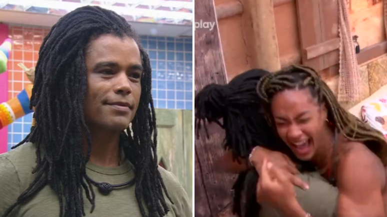 A rea&ccedil;&atilde;o que mais chamou aten&ccedil;&atilde;o dos internautas foi a de Aline, que n&atilde;o economizou na surpresa. 