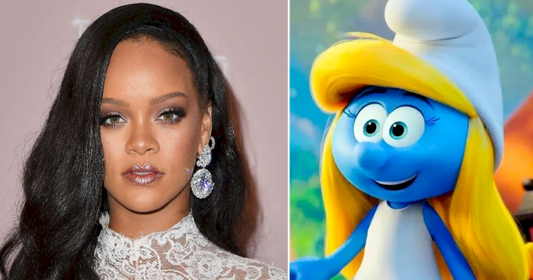 Rihanna dublará personagem principal em novo filme dos Smurfs