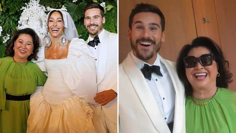 Mãe de Sabrina Sato comenta sobre genro, Nicolas Prattes