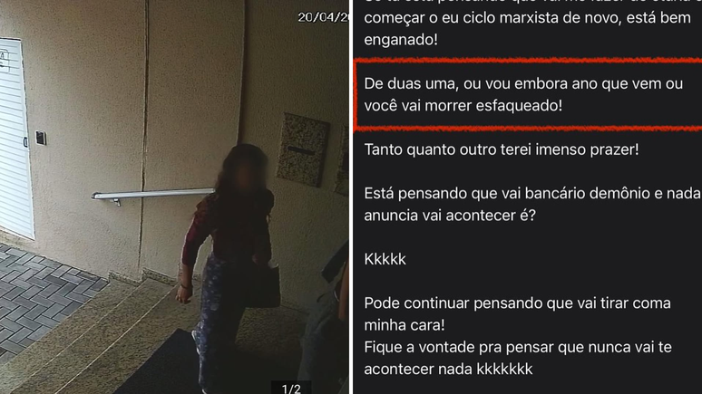 'Um inferno': o casal de SC perseguido por Stalker revela impressões com ameaças e ofensas