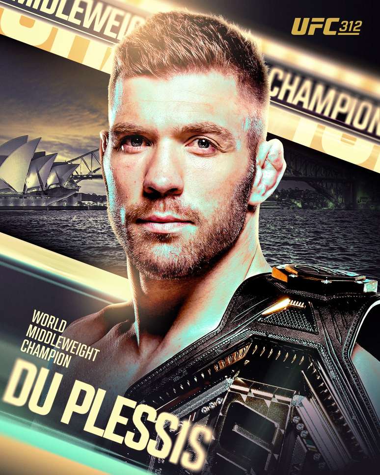 Sudáfrica sigue al campeón del centrocampista de UFC 