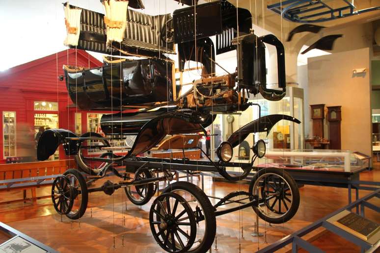 Modelo T exposto no Museu da Ford, em Detroit, nos Estados Unidos 