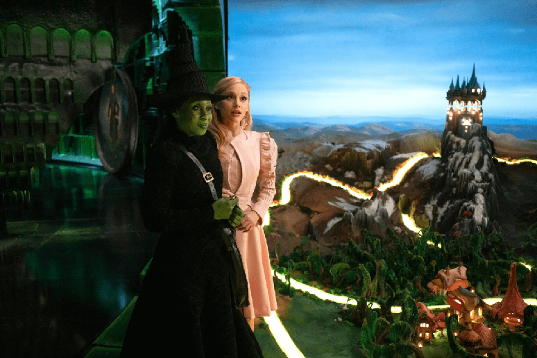 O filme &lsquo;Wicked&rsquo; reimagina os eventos de &lsquo;O M&aacute;gico de Oz&rsquo; sob a perspectiva das bruxas de Oz 