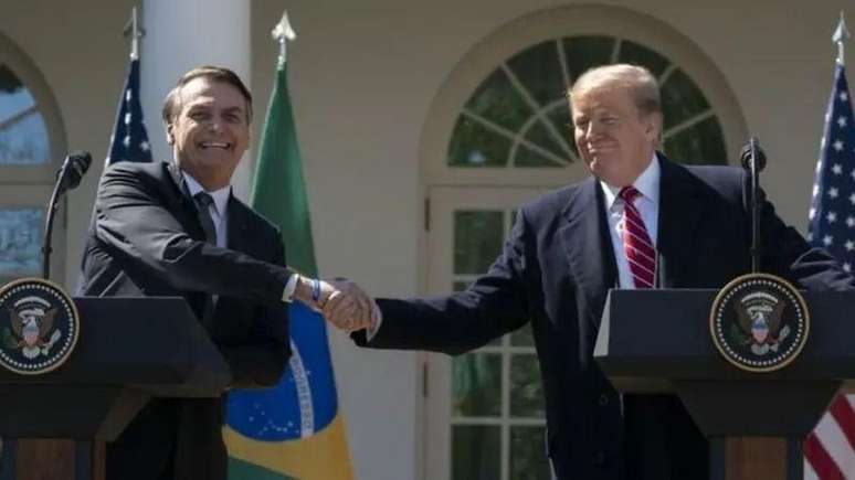 Aço foi assunto de conversa entre Bolsonaro e Trump em 2019