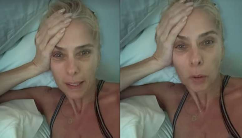 Galisteu tranquilizou os fãs na rede social