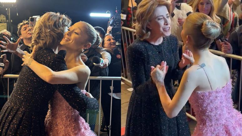 Ariana Grande tieta Fernanda Torres em festival de cinema nos EUA