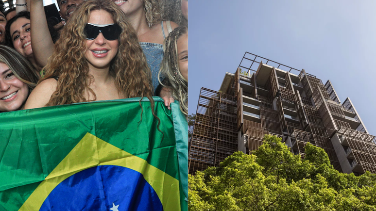 Shakira ficará em Rosewood em São Paulo