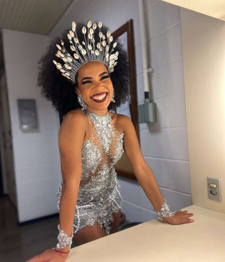 Rainha de bateria da Imperatriz Leopoldinense - Maria Mariá 