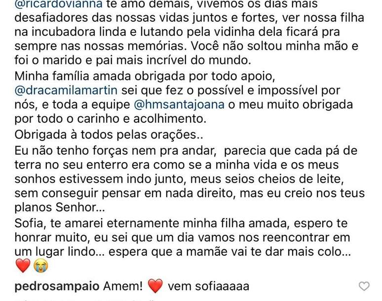 Pedro Sampaio commits Gaffe when he comments on Lexa's publication Pedro Sampaio commits Gaffe when he comments on Lexa's publication