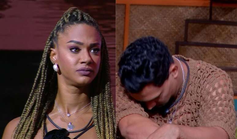 Pena! Aline Sabona, no 'BBB 25' ', traz a reação de Tadeu e a reação de Vinicius viraliza:' quase colapso '.