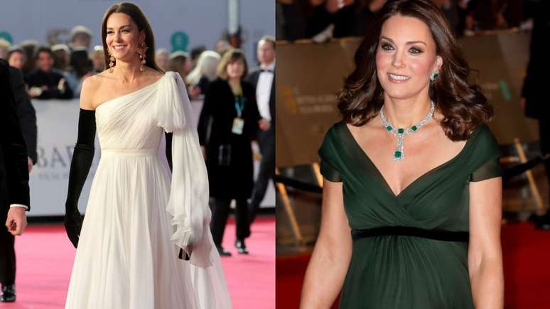 Veja os melhores looks de Kate Middleton no BAFTA