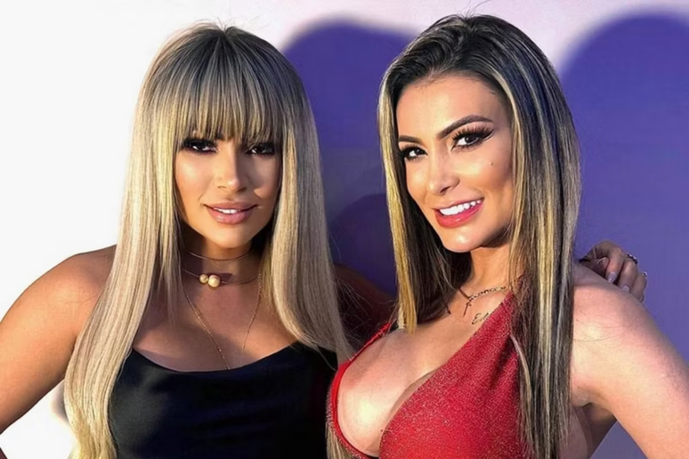 Ana Akiva e Andressa Urach.