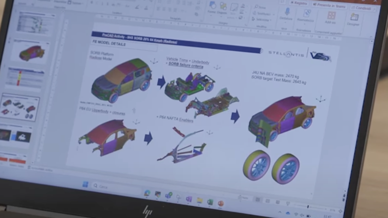 Renderiza&ccedil;&atilde;o do novo Jeep Compass em v&iacute;deo da Stellantis