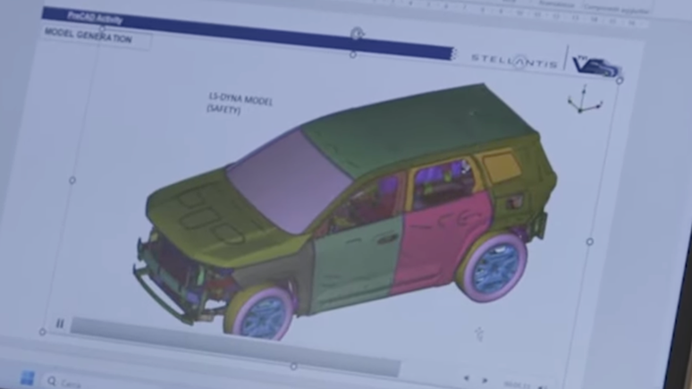 Renderiza&ccedil;&atilde;o do novo Jeep Compass em v&iacute;deo da Stellantis