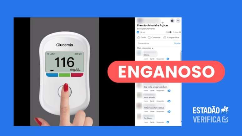 Anvisa diz que não é possível medir índice de glicose sem contato com o sangue.