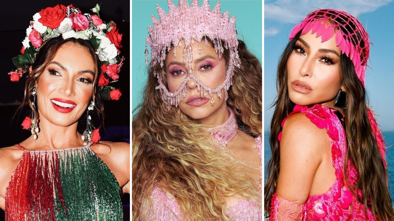 Maquiagem de Carnaval das famosas 