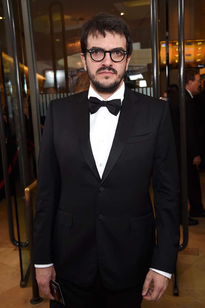 O produtor Rodrigo Teixeira na cerim&ocirc;nia do Globo de Ouro em 2018