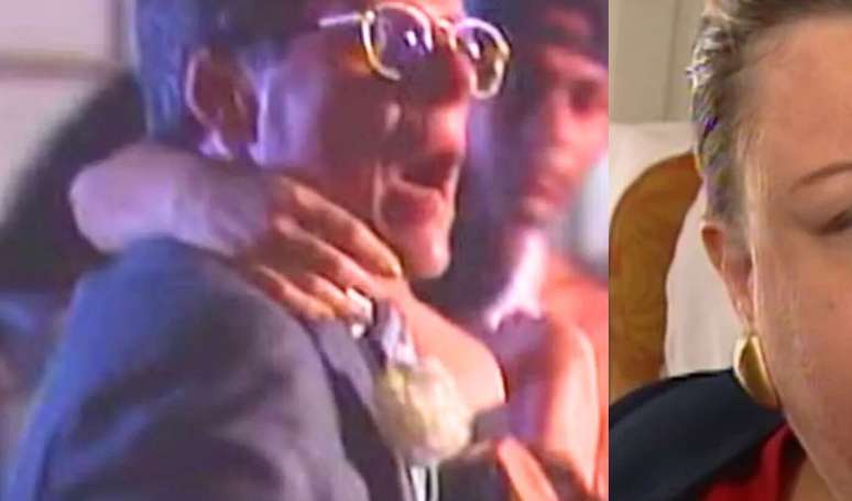 Na história do amor, a mulher abre Csrlos (José Myer) e fala sobre ter excesso de peso. PSTE da cena foi cortado na repetição de 2025.