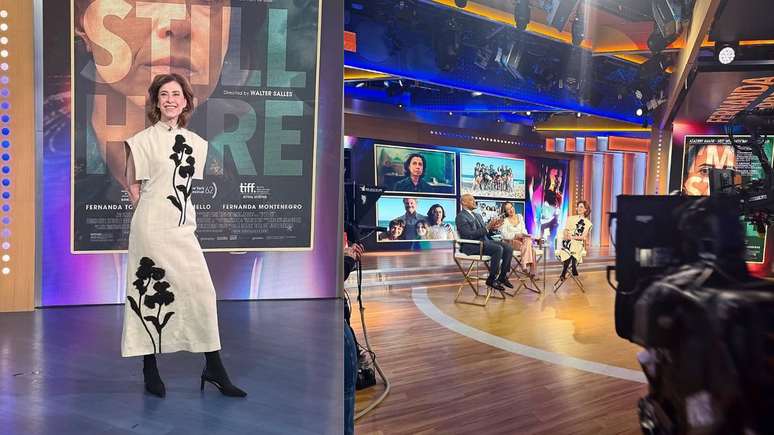 Fernanda Torres participa de programa americano
