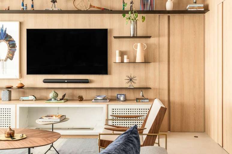 O custo da porta mimetizada pode variar conforme a necessidade do projeto Projeto: BMA Studio |