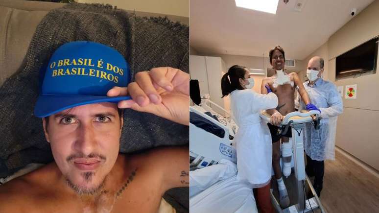 Julio Cesar Trindade precisou ter membros amputados ap&oacute;s contrair uma infec&ccedil;&atilde;o hospitalar